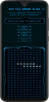 Diff File Compare in Hex